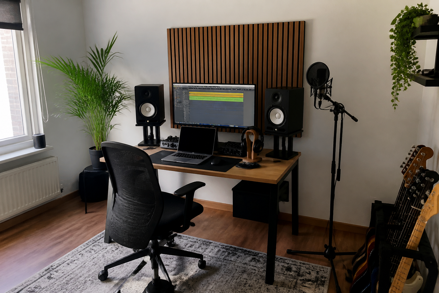 Thuisstudio inrichten alternatieve rock